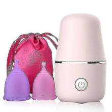 Cups + Steamer Bundle - All You To Start Your Journey! - Feminine Hygiene - Leak-free - Up To 99.9%