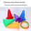 Children's Fun Ring Throwing Game Outdoor Throwing Plastic Circle Parent-child Interactive Competition Sense Training 3