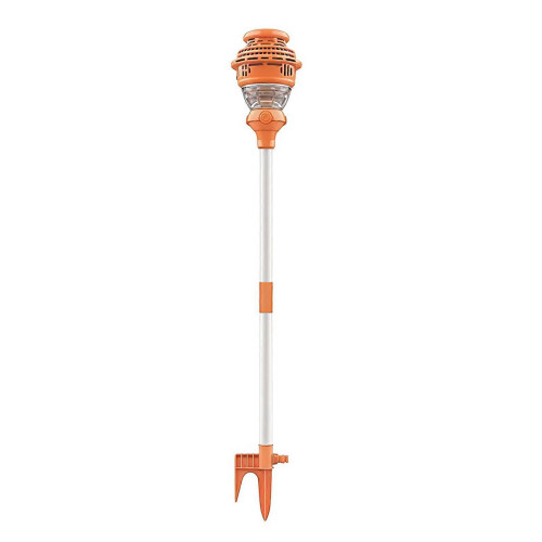 (A, Orange) Battery Powered Bubble Maker – No Assembly – for Lawn and Courtyard
