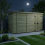 14 x 4 Pent Shed Tanalised (Double Door, No Windows) 3