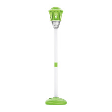 (Green) Street Lamp Bubble Blower with LED Lights Music And Automatic Bubbles