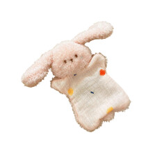(pink rabbits) Adorkable Sweet Hand Puppet Doll Stuffed Toy Hugging Doll Cotton Filled Loneliness Comfort Toy for Girl Toddlers Kid Room Multicolor