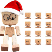 ature Christmas hat juggling puppet Multicolor