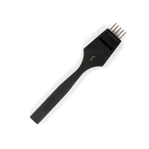 Stainless Steel Punching Tools   Replaceable Removable Round Hole Leather  Chisel Leather Punching Tools 2