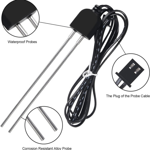 3 Sets Soil Moisture Sensor, with Corrosion Resistant Probe, Module Digital Analog Signal Output for Garden Automatic 1