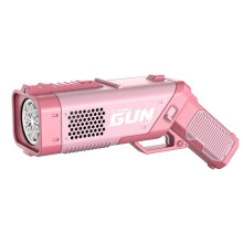 (Pink) Bubble Gun, Automatic Bubble Machine for Kids Adults Girls and Boys