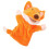 Children Plush Hand Puppet Fox Toy for Kids Playing 1