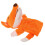 Children Plush Hand Puppet Fox Toy for Kids Playing 3
