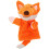 Children Plush Hand Puppet Fox Toy for Kids Playing 4