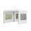 Party Tent Foldable Waterproof Outdoor Rain Cloth-White 1