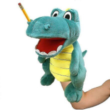 25-26 Jeffy marionnette à main bande dessinée peluche jouet en peluche, jeu de marionnette de poupée de cosplay pour cadeau d’enfants