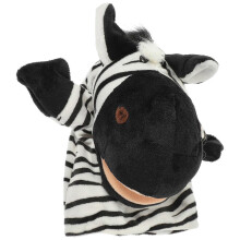 Cartoon Zebra Shape Plush Hand Puppet Child Baby Favor Dolls Kids Glove Puppet Story Telling Toys