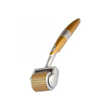 Dermal Roller - Hair And Scalp Roller - for Men And Women - Stimulates Healthy Hair Growth - Micro Needling Tool for Resting Scalp Follicles1pcs-gold