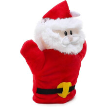 21cm Children's Christmas Hand Puppet - Puppet Show - Kids Stocking Fillers (santa) The Best One