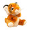 (brown) Plush Animal Hand Puppet Tiger Interactive Puppet, Soft Imaginative Role Play 3