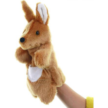 25-26 Plush Hand Puppets Kangaroo Stuffed Animals Toys for Imaginative Pretend Play Stocking Storytelling