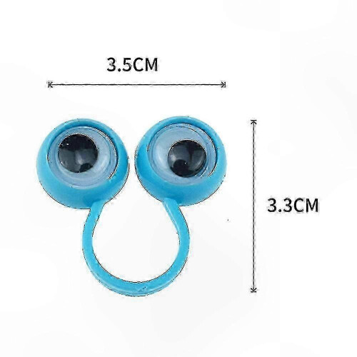 Large Eye Finger Puppet Rings, Easter Party Decorations and Gift Basket Fillers 1