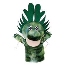 Cartoon Dragon Plush Hand Puppet Parent-child Toy Children Plush Plaything