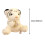 (White) Plush Animal Hand Puppet Tiger Interactive Puppet, Soft Imaginative Role Play 4