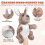 Hand Puppet Interactive Storytelling Hand Puppet Toy Adorable Animal Toy 5