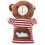 Animal Hand Puppet Plush Bear Toy for Kids Playing 1 Piece Interactive Puppet 1