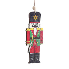 (Style B) Walnut Puppet Pendant with String Lucky Gift for Children Christmas Puppet Boy Girl Festival Toys Scene Layout Necessary Multicolor
