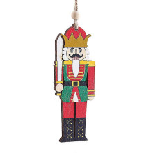 (Style A) Walnut Puppet Pendant with String Lucky Gift for Children Christmas Puppet Boy Girl Festival Toys Scene Layout Necessary Multicolor