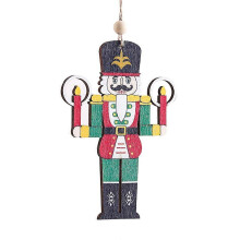 (Style C) Walnut Puppet Pendant with String Lucky Gift for Children Christmas Puppet Boy Girl Festival Toys Scene Layout Necessary Multicolor