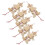 Wooden Pull String Puppet Marionettes String Puppets Clown Toy 18Pcs 1