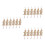 Wooden Pull String Puppet Marionettes String Puppets Clown Toy 18Pcs 3
