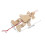 Wooden Pull String Puppet Marionettes String Puppets Clown Toy 18Pcs 4