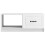 VidaXL vidaXL Coffee Table White 90 x 50 x 37 cm Engineered Wood 3