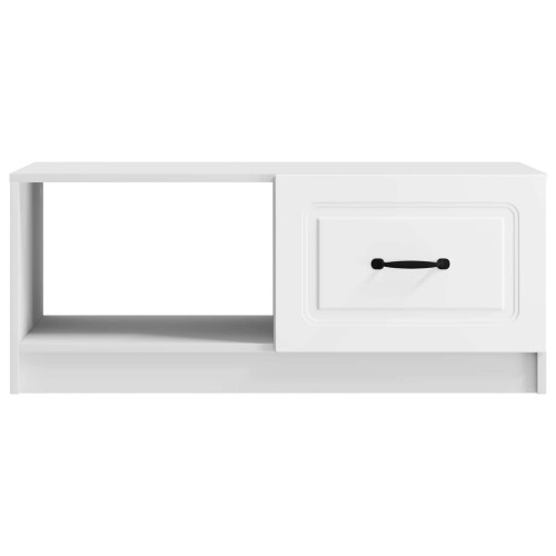 VidaXL vidaXL Coffee Table White 90 x 50 x 37 cm Engineered Wood 2