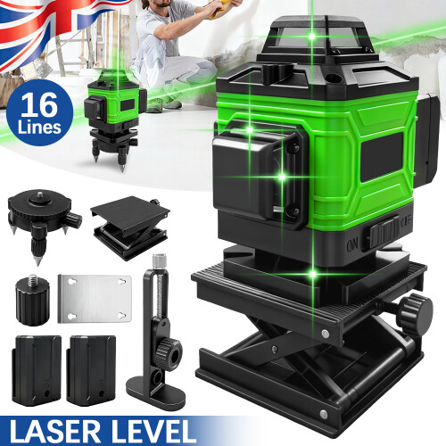4D Laser Level 16 Lines 360° Self Leveling Rotary