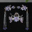 Flower Hair Comb for Bridal Styling 7