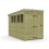 5 x 10 Pent Shed Tanalised (Single Door, With Windows) 2