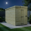 5 x 10 Pent Shed Tanalised (Single Door, No Windows) 3