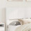 VidaXL vidaXL Bed Frame with Storage and Headboard White 150 x 200 cm 4