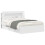VidaXL vidaXL Headboard Cabinet with Storage High Gloss White Engineered Wood 2