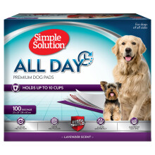 Simple Solution 6-Layer All Day Premium Dog Pads - Lavender Scent pack of 100