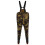 VidaXL vidaXL Chest Waders with Boots PVC Coated Polyester Size 44 Camouflage 2