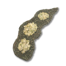 Rosewood Naturals Pea 'n' Forage Pod Small Animal Gnaw Treat and Boredom Breaker for Rabbits, Guinea Pigs, Chinchillas, Degus, Hamsters, Ger