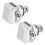 20 Pcs Push Button Keyless Lock  Cupboard Caravan Lock for RV Drawer Cabinet Doors Thickness 15-27mm 1