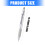 Draagbare Nail Art Dotting Tool, ideaal voor reizen en-Wit 4