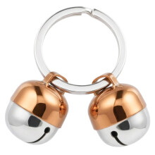Beau's Bells 2 Extra Loud Cat & Dog Bells | Pet Tracker | Save Birds & Wildlife Handmade Copper (Large)