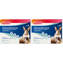 Beaphar - Dimethicare Line-On - Mite, Flea and Lice Control for Rabbits, Guinea Pigs & Ferrets – 3 treatment pack - Physically Immobilises P