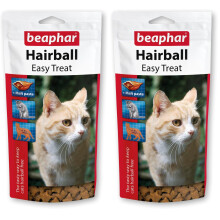 Beaphar Hairball Easy Treats for Cats, 35 g (Pack of 2)