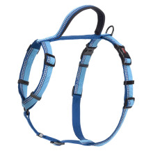 Halti Walking Harness, Size Small, Blue, Best Lightweight Dog Harness with Handle, Reflective & Adjustable, Ideal for Puppy Walks, Multiple