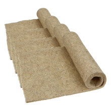 Kerbl Hemp Rodent Mat, 40 x 25 x 1 cm (Pack of 4)