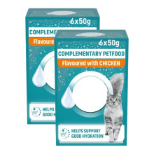 Hydralife Cat Supplements Chicken 6x50g - Pack of 2 - Advanced nutrition ingredi